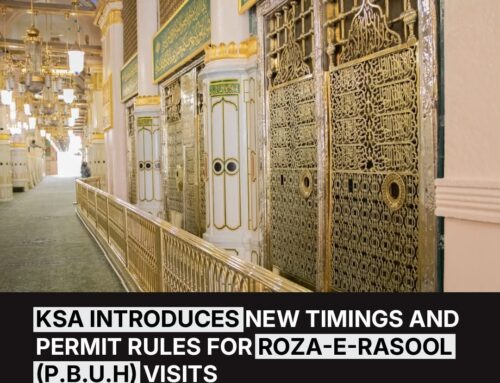New timings for Riaz-ul-Jannah
